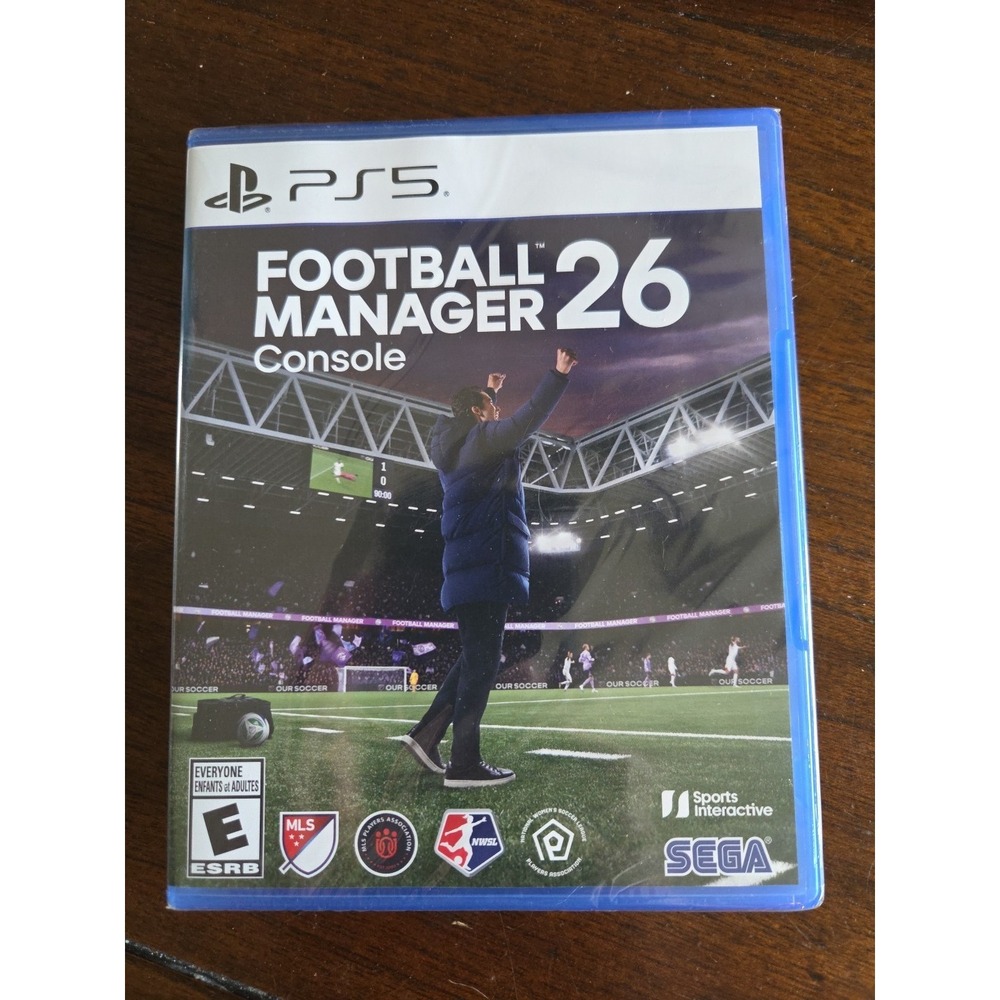 Football Manager 2026 PS5 Sony PlayStation 5 Video Game USA Version New UNOPENED